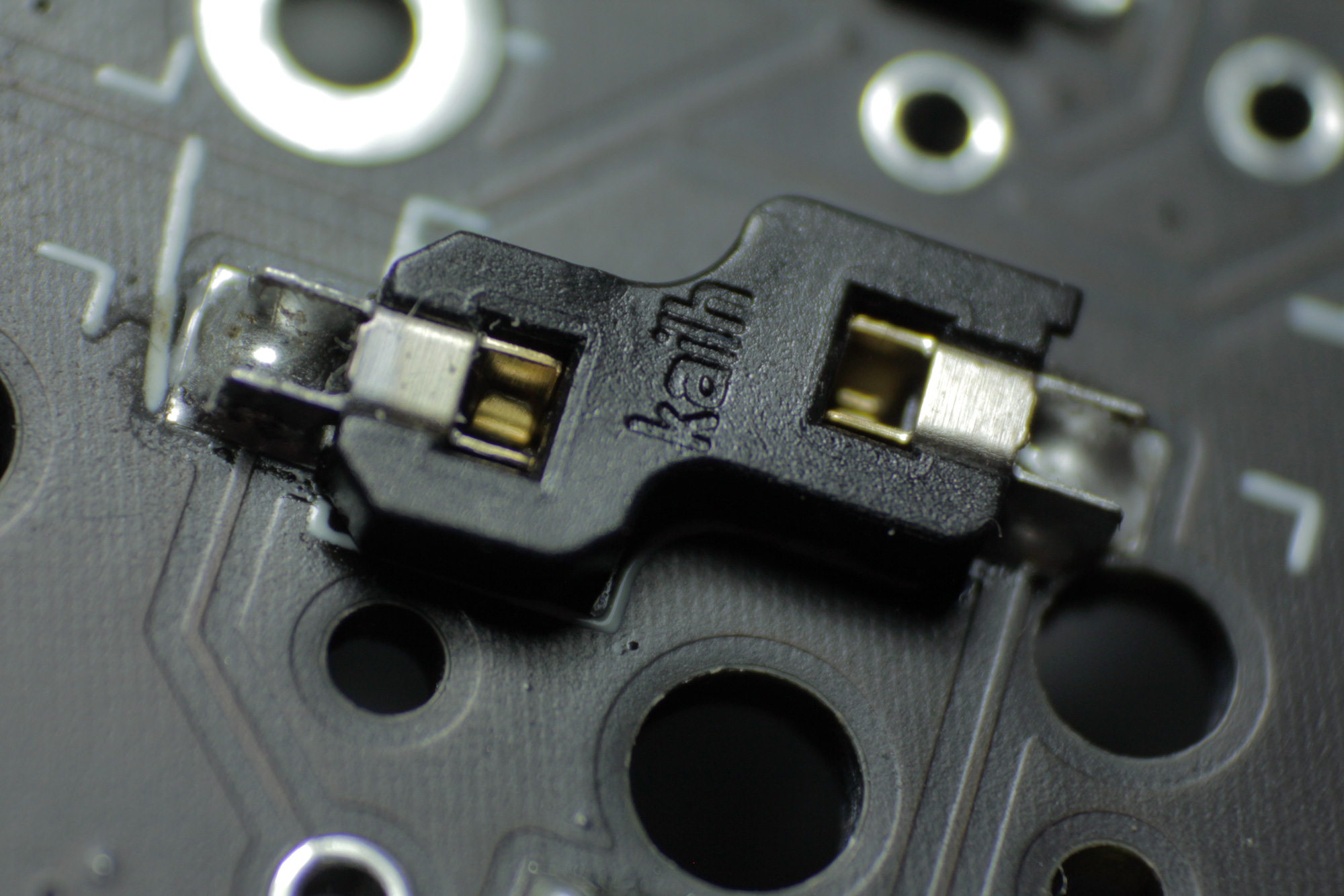 switch socket
soldered