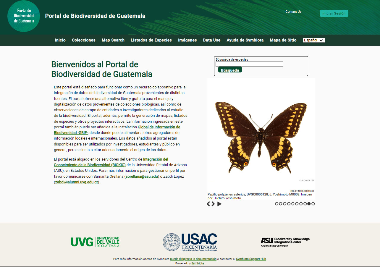 Portal de Biodiversidad