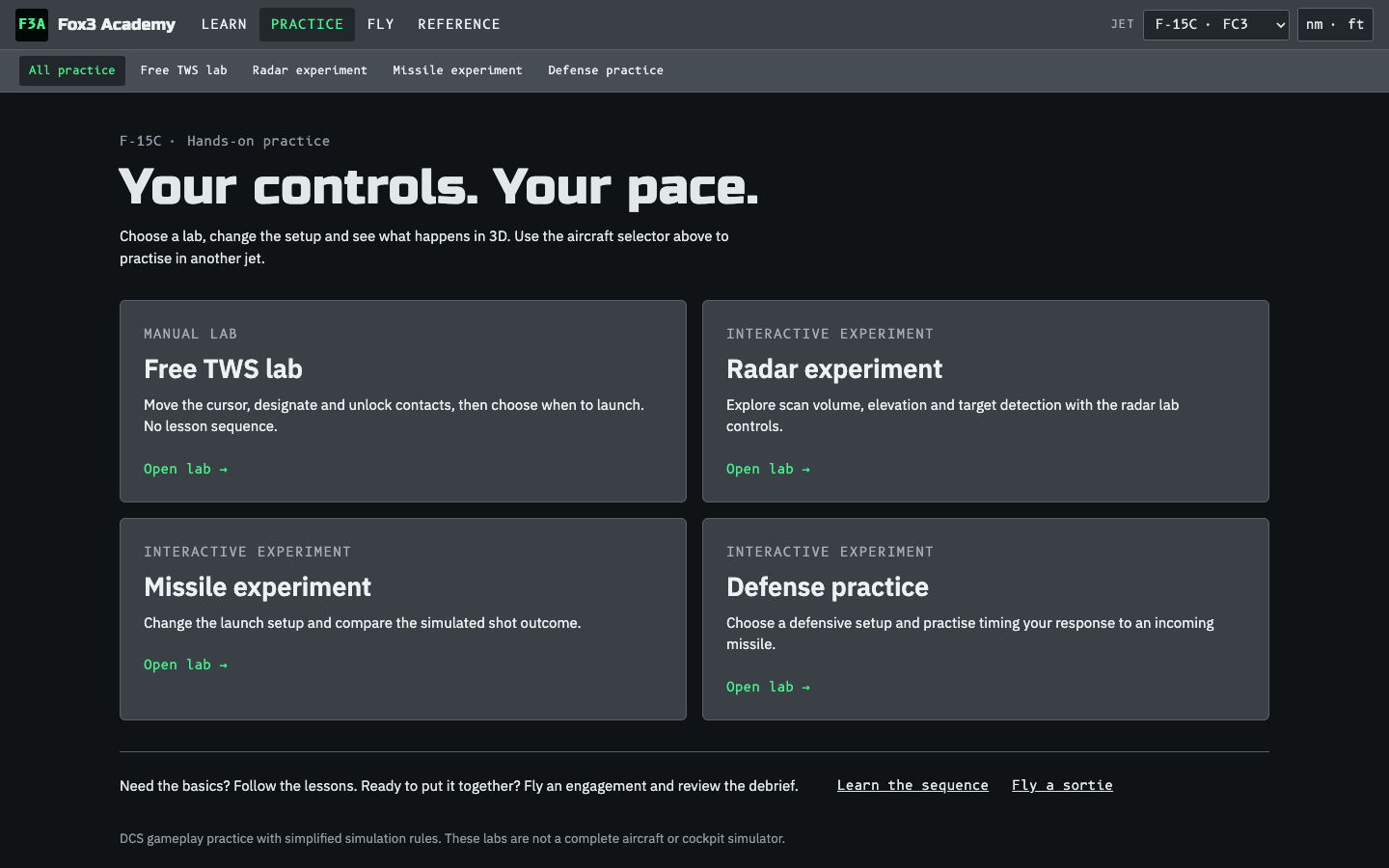 Practice hub