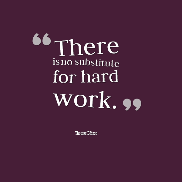 Hardwork quote