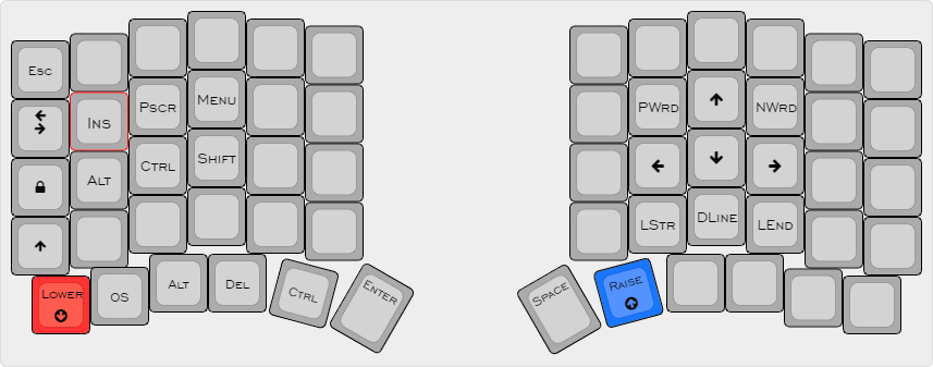 Raise layout for Lime Keyboard