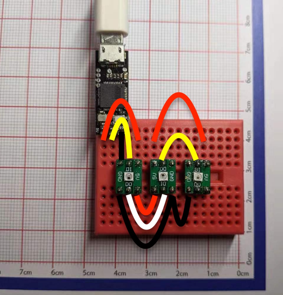 breakout board connection example