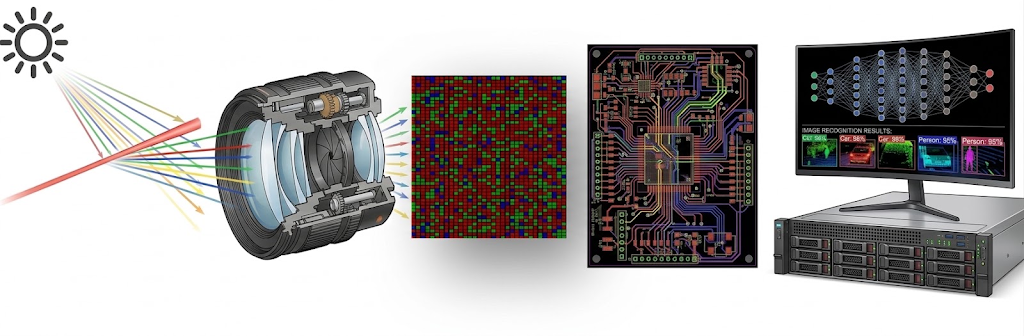 ISETCam computational pipeline overview