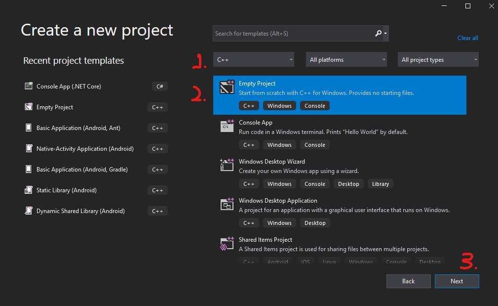 Project Selection