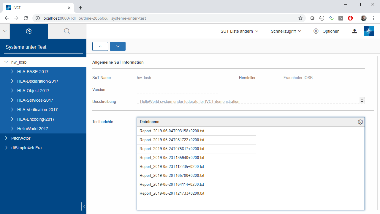 Graphical User Interface - IVCTool/IVCT_Framework GitHub Wiki