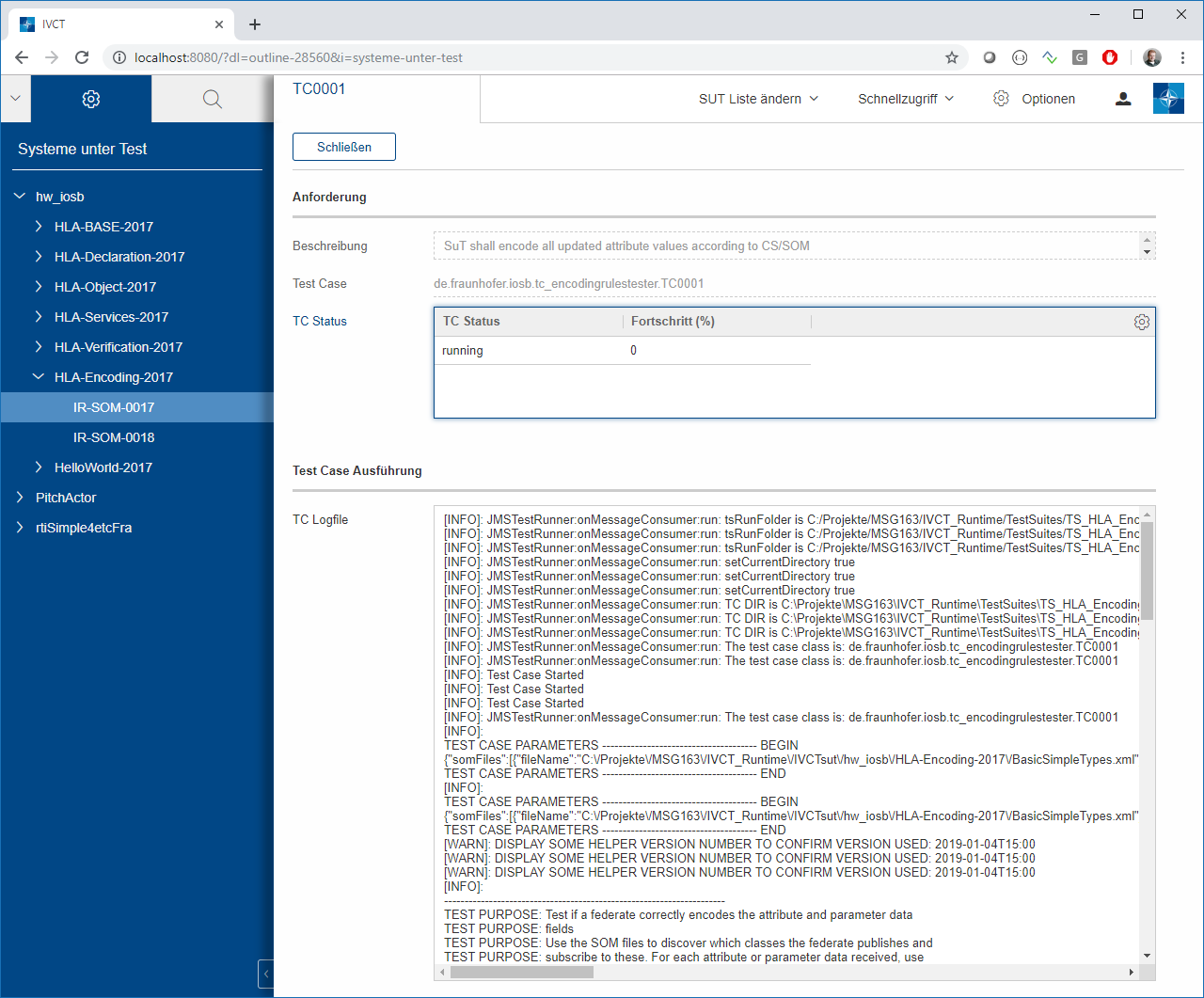 Graphical User Interface - IVCTool/IVCT_Framework GitHub Wiki