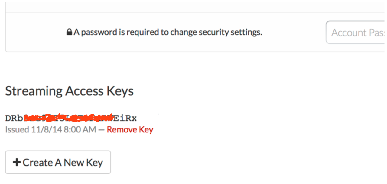 Access Keys