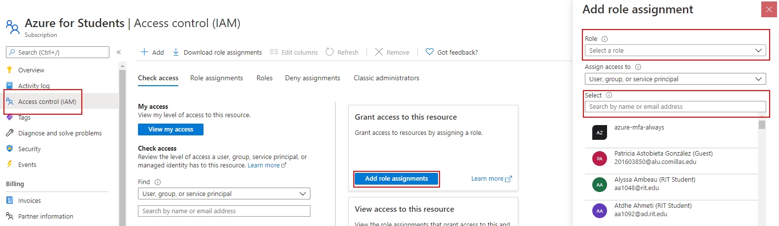Azure Access Control