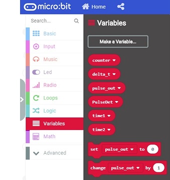 Makecode algorithm - block code