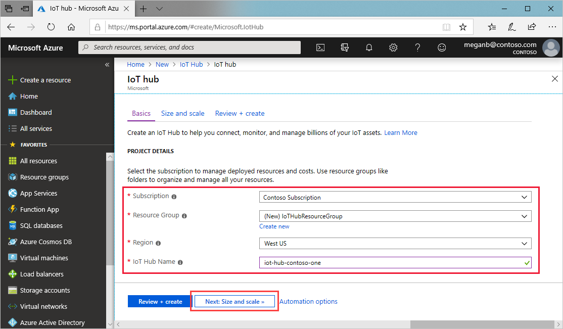 iot-hub-create-screen-basics-vs2019.png