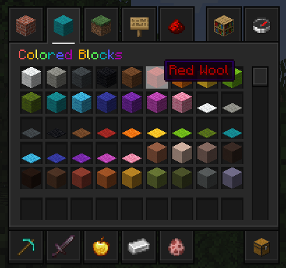 Colored Blocks support