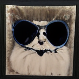 a painting of a cat with sunglasses in the frame_4.png