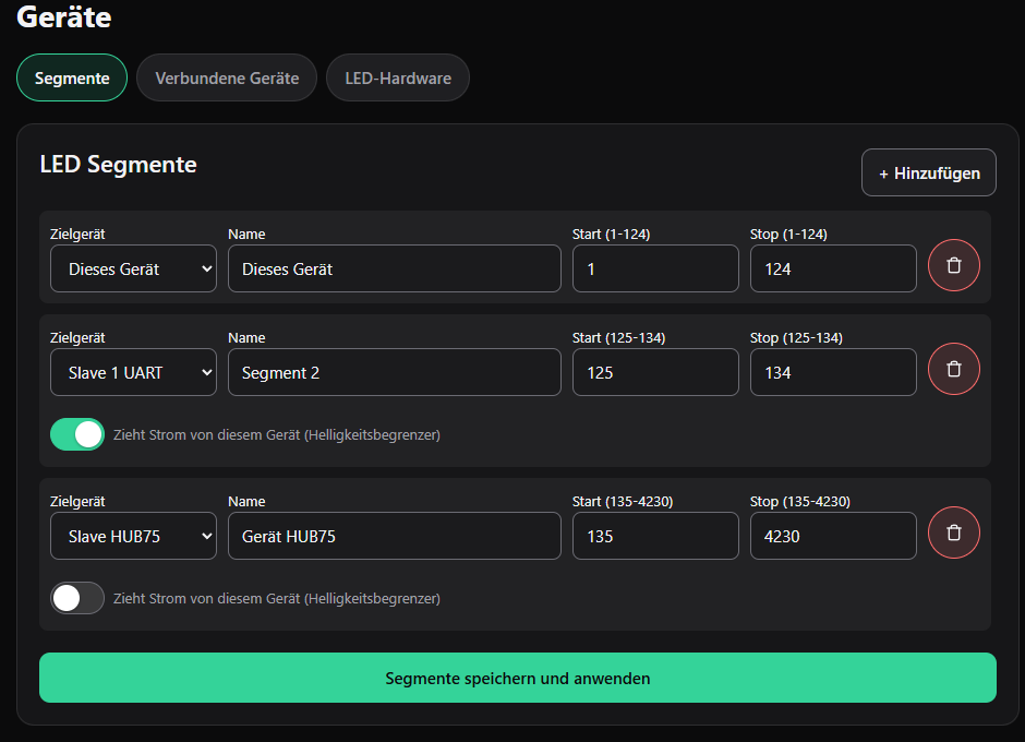Der Segment-Editor
