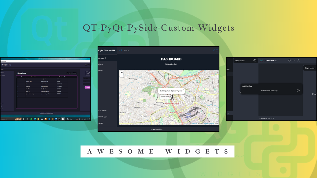 Custom Widgets Art