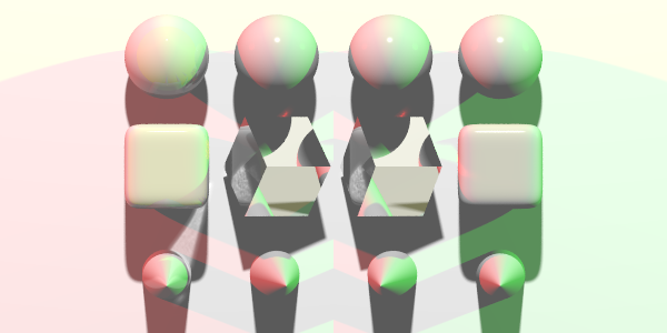 parallel viewing with 0 parallaxe parallaxe