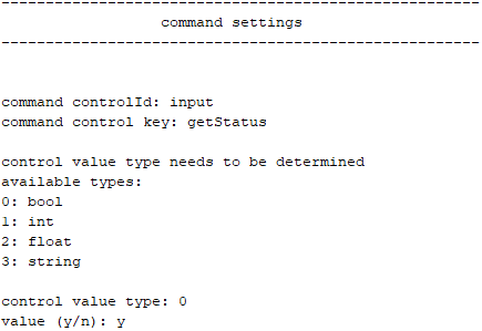 screenshot adding command to internal event