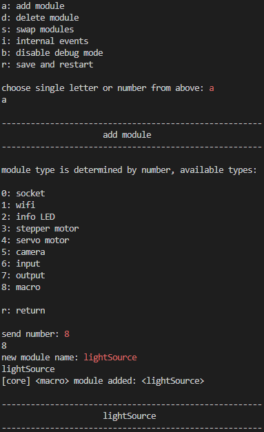 screenshot setup success