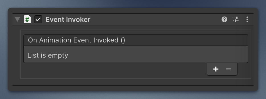 AnimationEventInvoker sample
