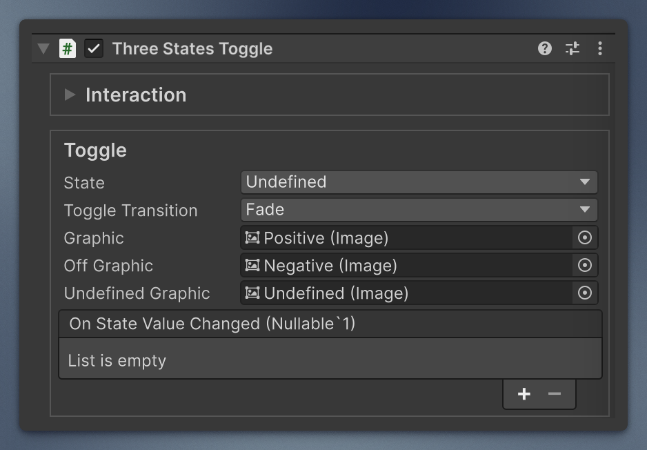 ThreeStatesToggle inspector
