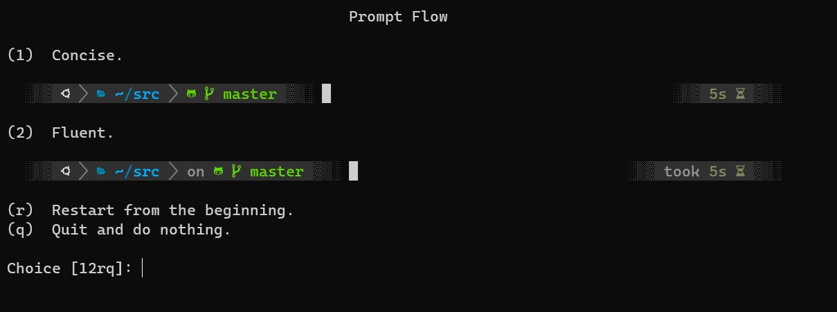 prompt flow