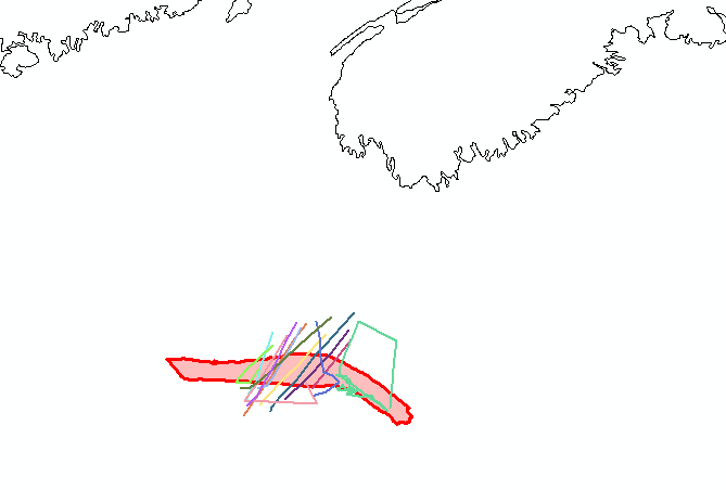 VMS for area, hrBuffer = 2