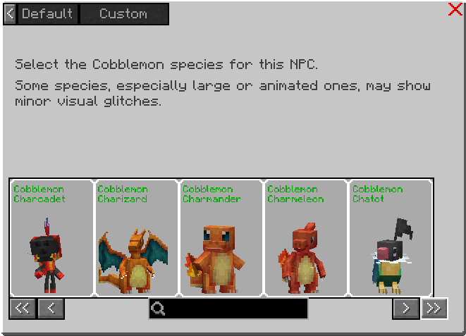 Cobblemon NPC setup