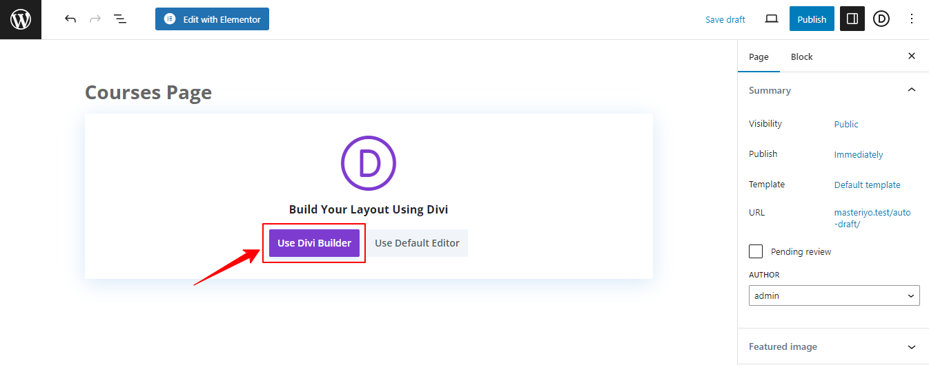 create-new-course-page-with-divi