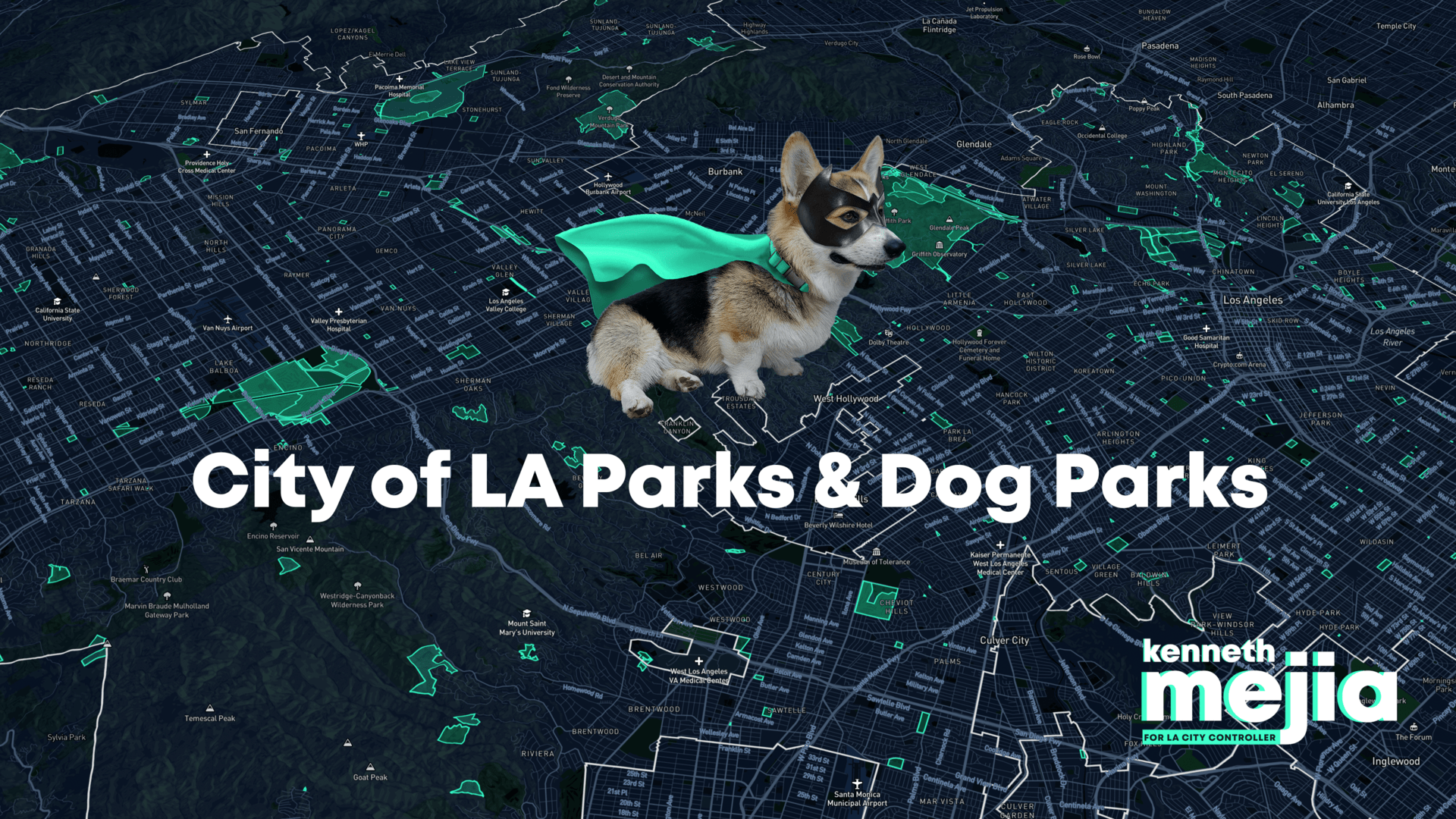 Parks and Dog Parks | Map and Land Analysis