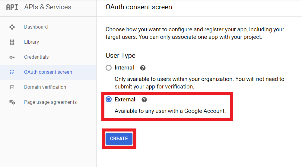 OAuth User Type