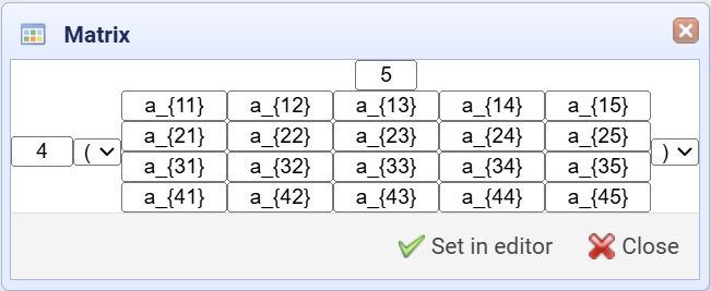 Matrix