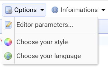 Options Menu