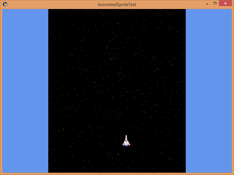Screenshot of Ship in Space