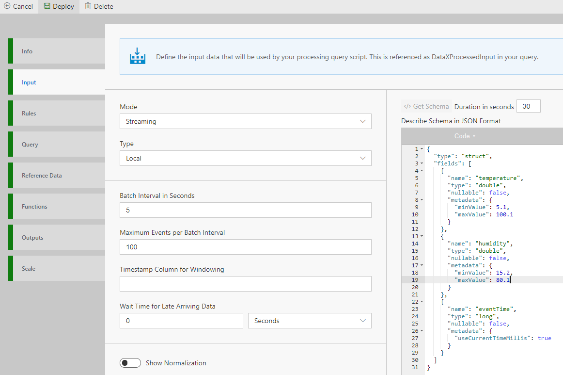 Flow Schema
