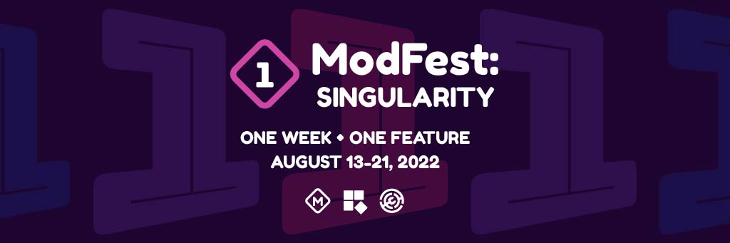 ModFest: Singularity banner