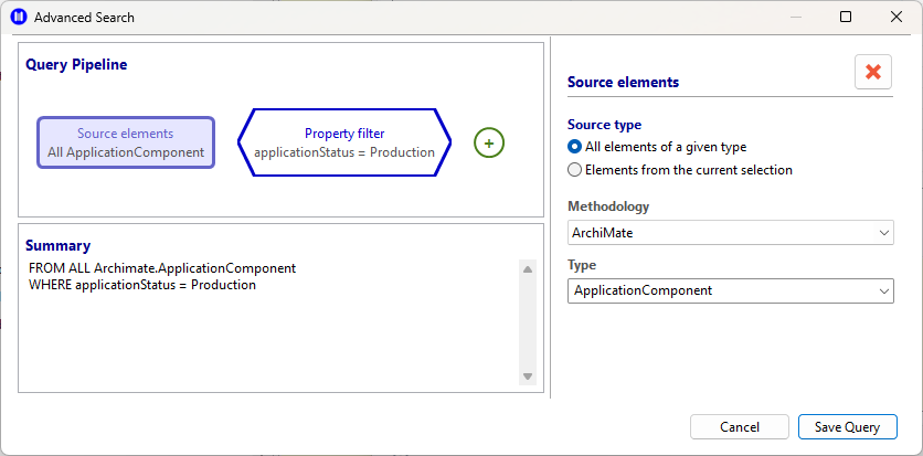 Model query tool