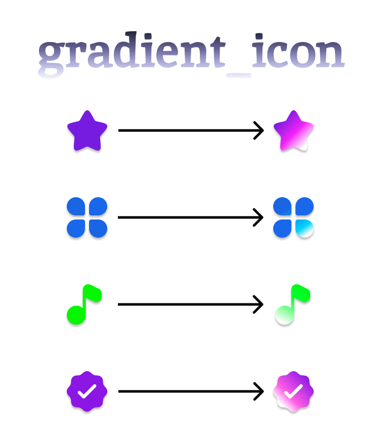 Gradient Icons