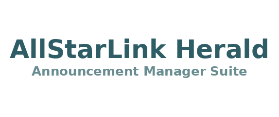 AllStarLink Herald - Announcement Manager Suite