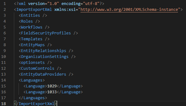 customizations-xml