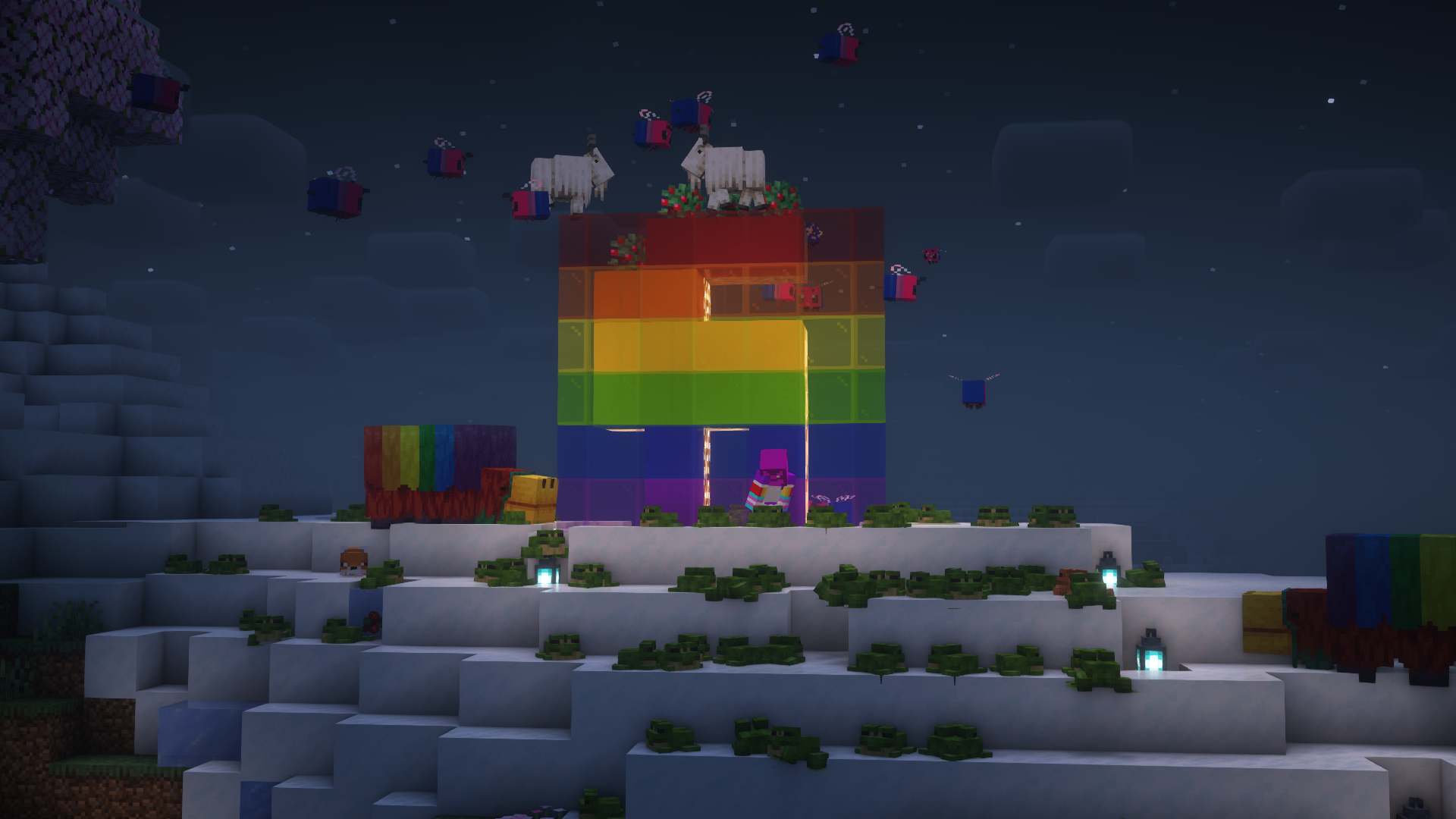 Pridepack 5.0 - A Pride resource pack for Minecraft. Minecraft Texture Pack