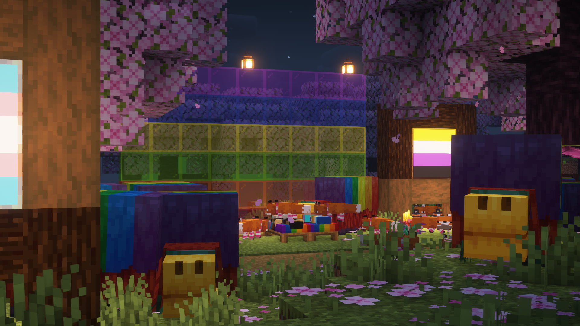 Pridepack 5.0 - A Pride resource pack for Minecraft. Minecraft Texture Pack
