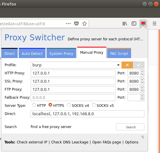 Proxy Switcher Enabled