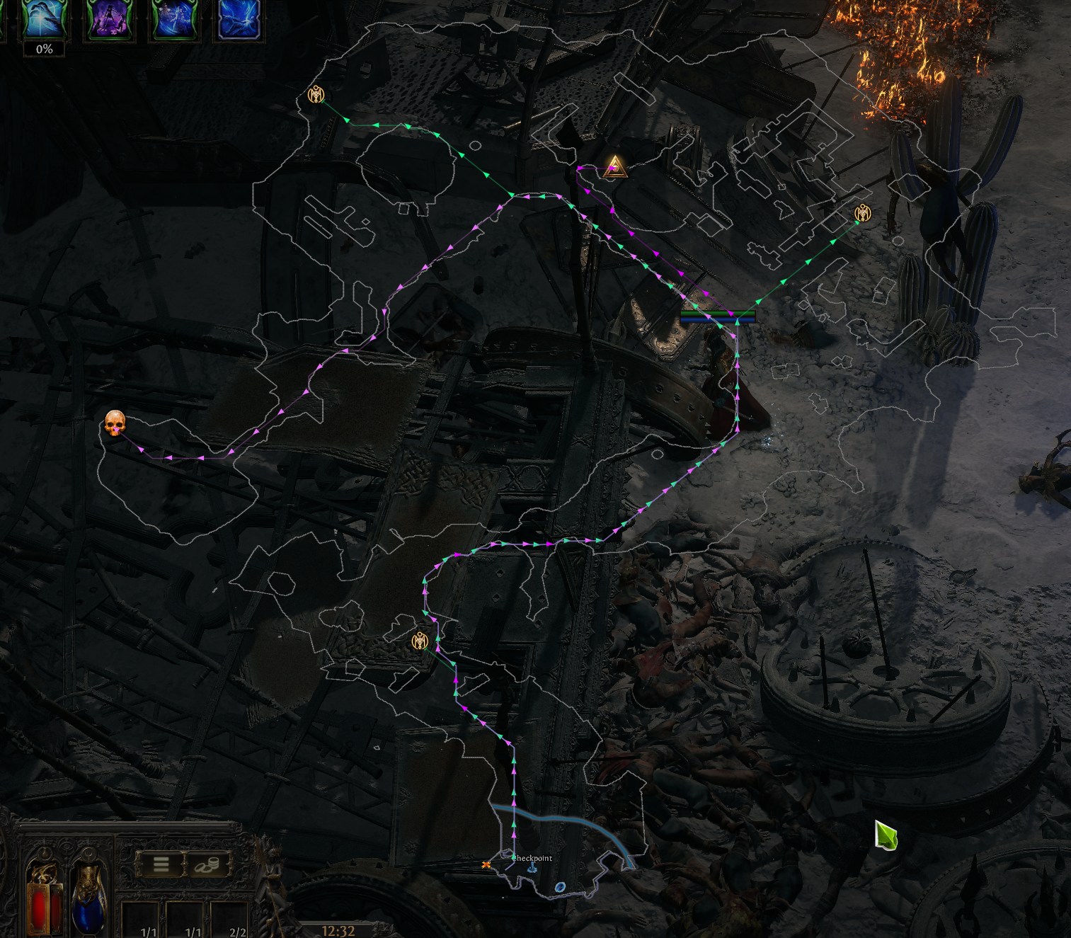 Path Finder In-Game