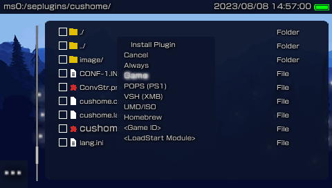 Custom Launcher Install Plugin