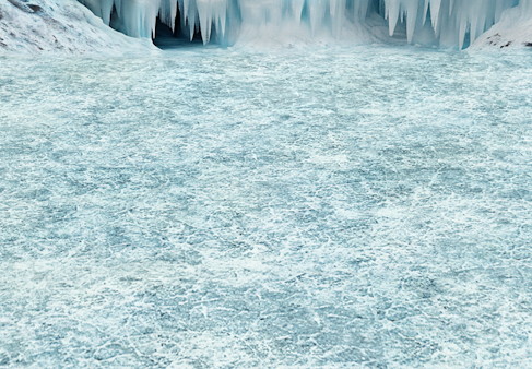 underground battlefield background on magic terrain (cracked ice)