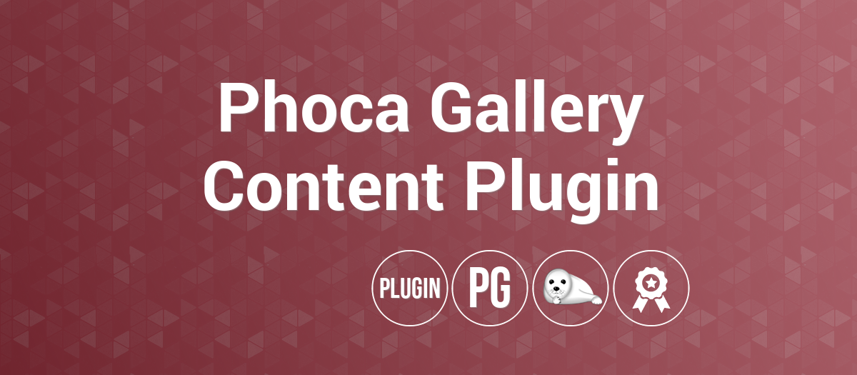 Phoca Gallery Content Plugin