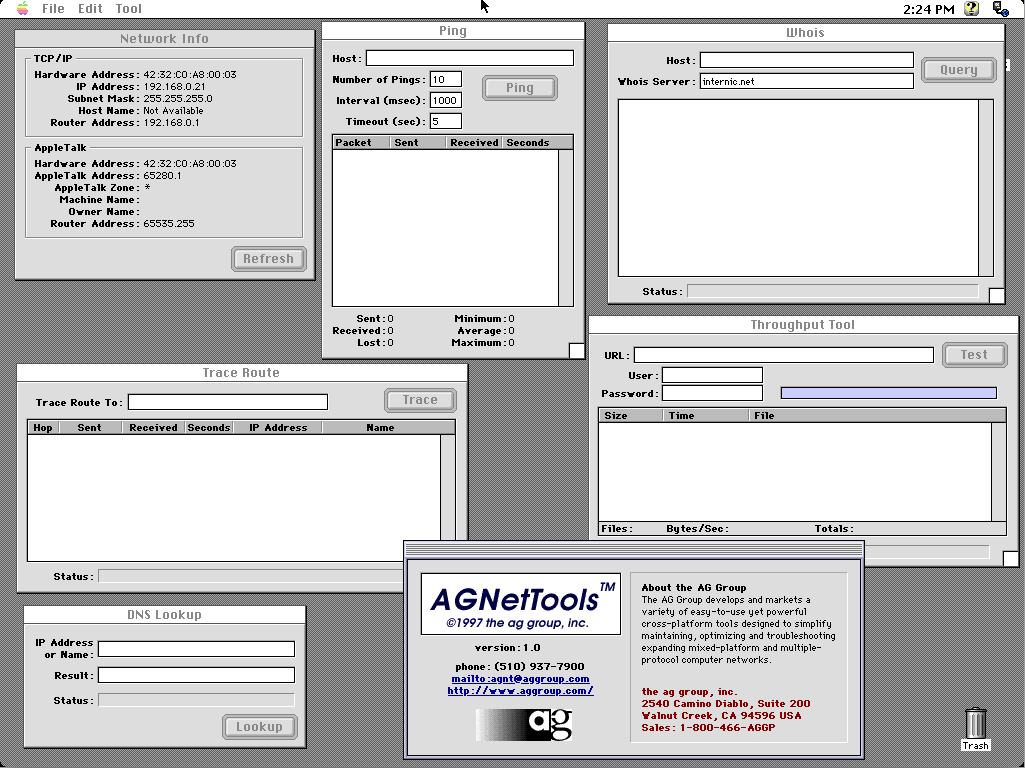 AGNetTools