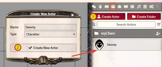 Create Actor