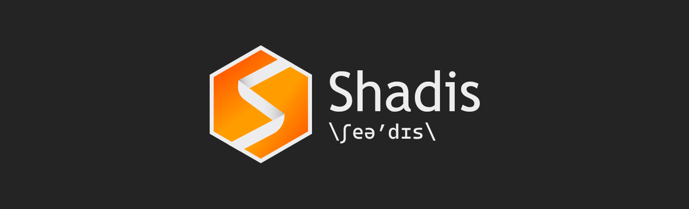 Shadis, abbreviated from: "share this!"