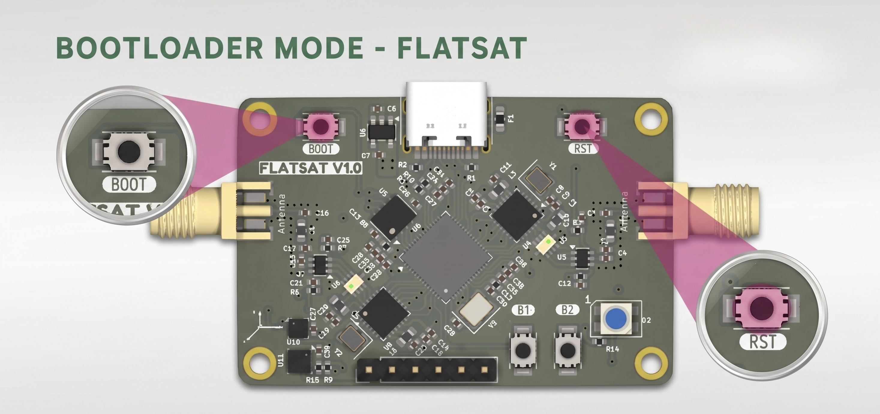 Bootloader Mode - FlatSat