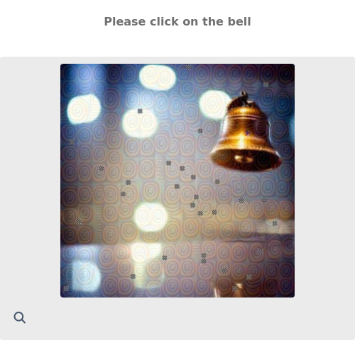 default @ please click on the bell